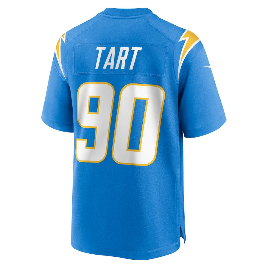 Teair Tart 90 Los Angeles Chargers Player Game Jersey – Powder Blue JS7369