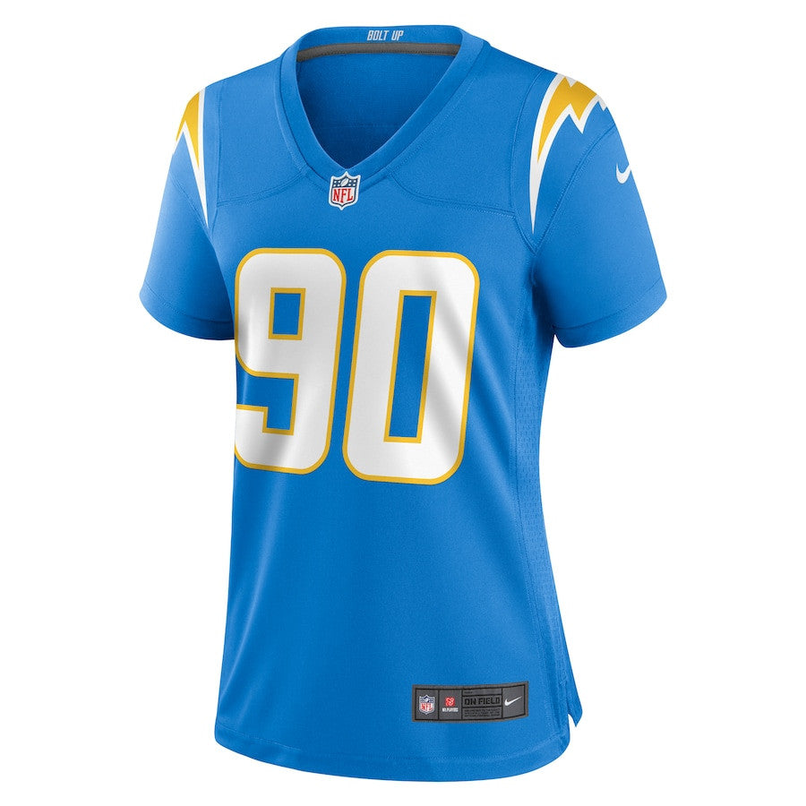 Teair Tart 90 Los Angeles Chargers Game Jersey – Powder Blue JS1597