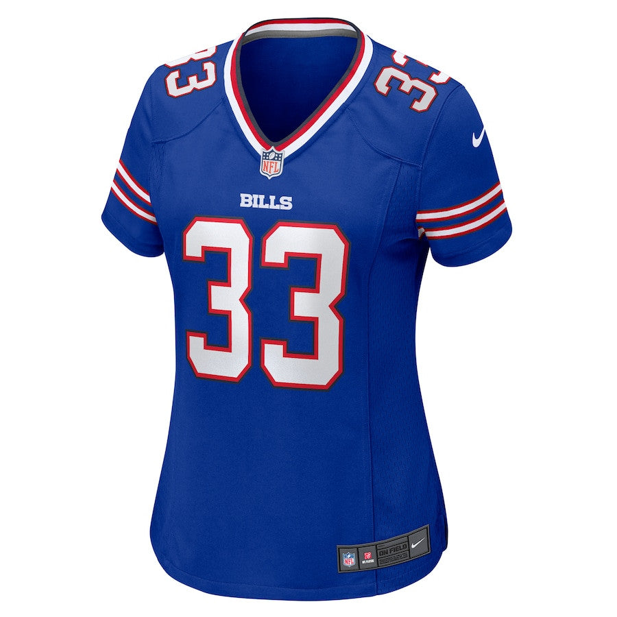 Te'Cory Couch 33 Buffalo Bills Game Jersey – Royal JS8453