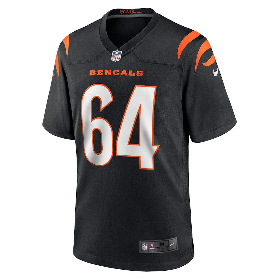 Ted Karras 64 Cincinnati Bengals Team Game Jersey – Black JS1213
