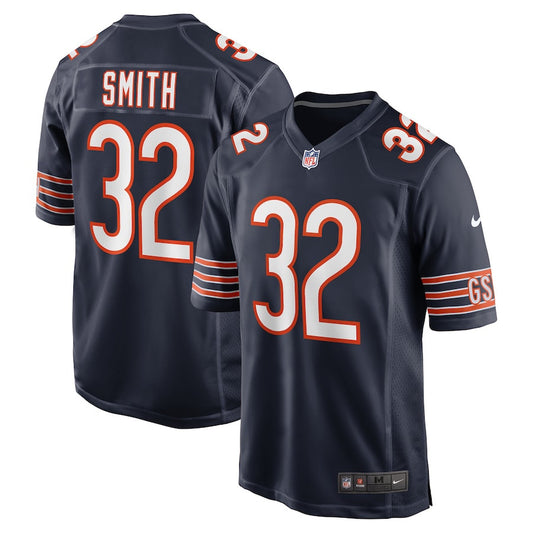 Terell Smith 32 Chicago Bears Game Jersey – Navy JS9187