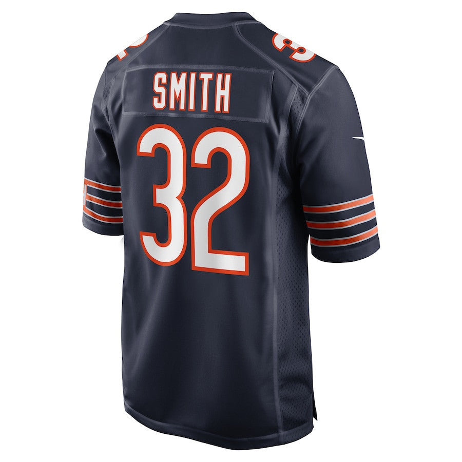Terell Smith 32 Chicago Bears Game Jersey – Navy JS9187