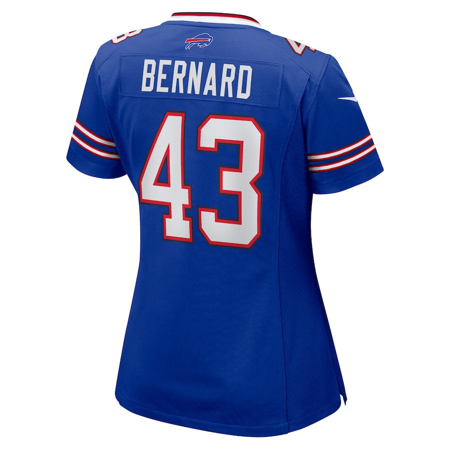 Terrel Bernard #43 Buffalo Bills Super Bowl LIX Jersey – Royal JS4381