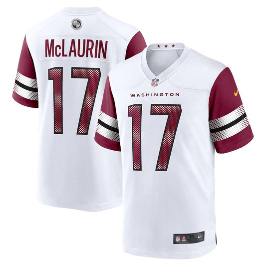 Terry McLaurin 17 Washington Commanders Game Jersey – White JS1526