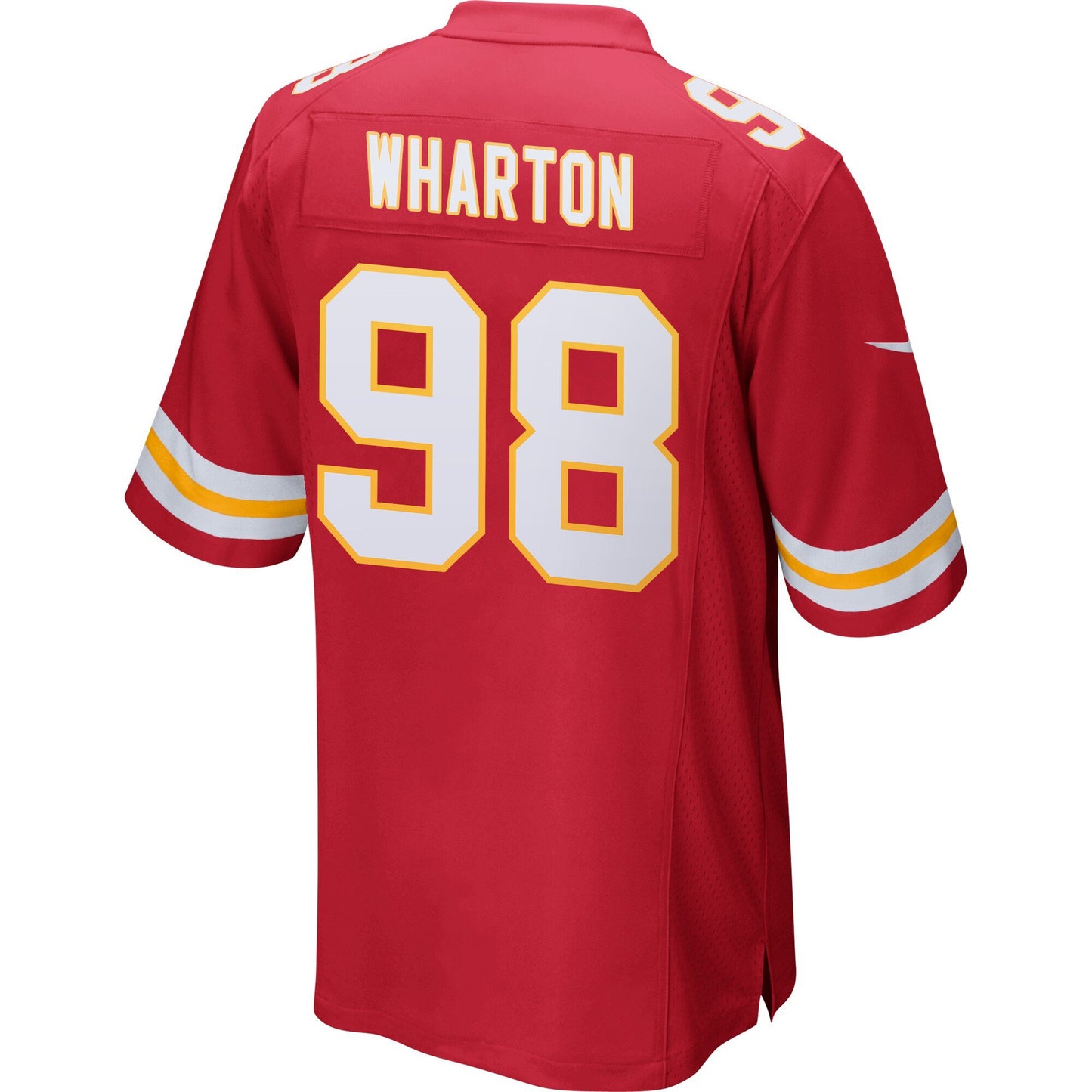 Tershawn Wharton 98 Kansas City Chiefs Super Bowl LIX Champions Patch 'New Orleansy