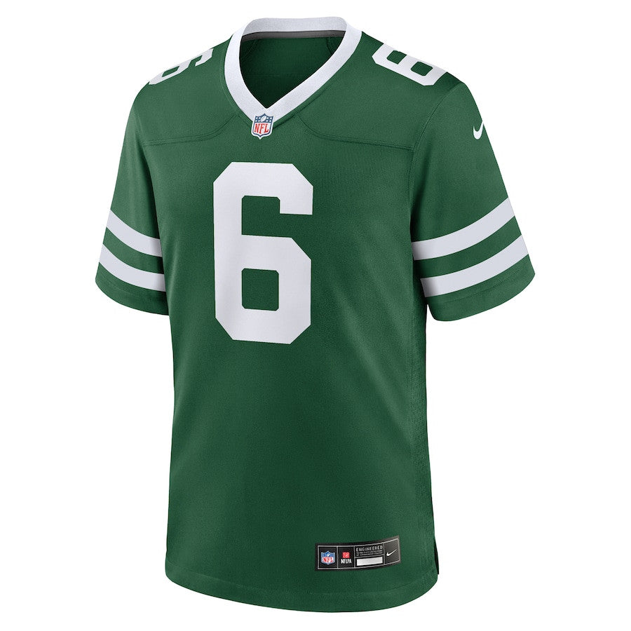 Thomas Morstead 6 New York Jets Team Game Jersey – Legacy Green JS6871