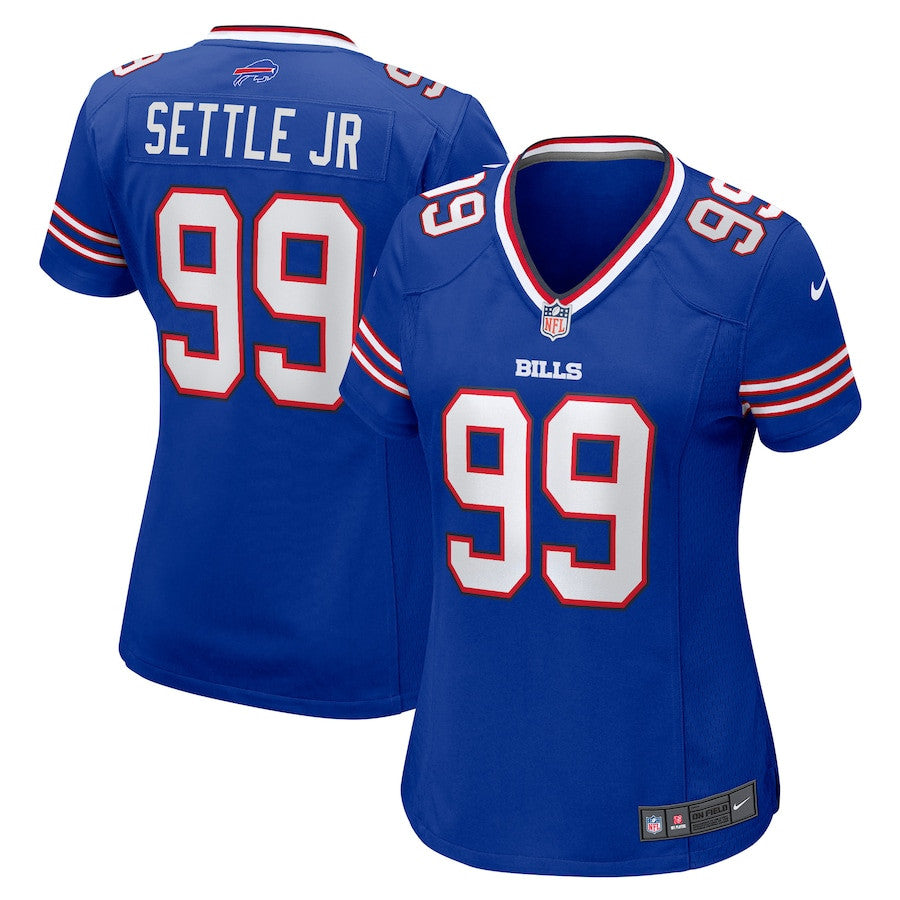 Tim Settle 99 Buffalo Bills Game Jersey – Royal JS9932