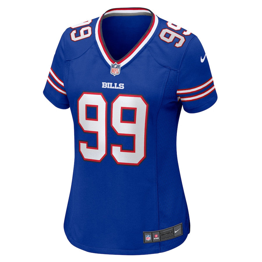 Tim Settle 99 Buffalo Bills Game Jersey – Royal JS9932