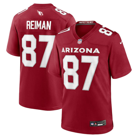 Tip Reiman 87 Arizona Cardinals Team Game Jersey – Cardinal JS2647