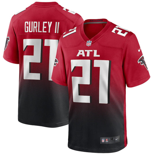 Todd Gurley II 21 Atlanta Falcons 2nd Alternate Game Jersey – Red JS1684