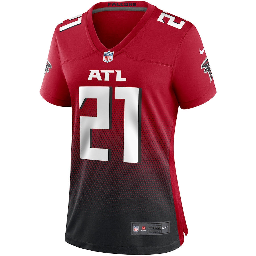 Todd Gurley II 21 Atlanta Falcons 2nd Alternate Game Jersey – Red JS5261