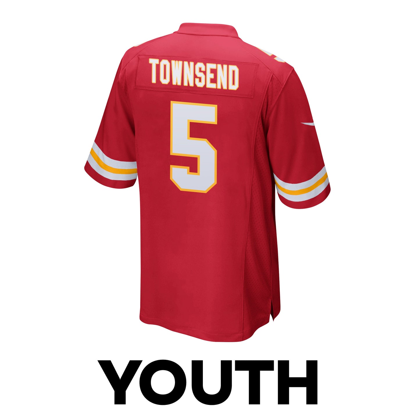 Tommy Townsend 5 Kansas City Chiefs Super Bowl LVIII Champions 4X Game Jersey – Red JS8324