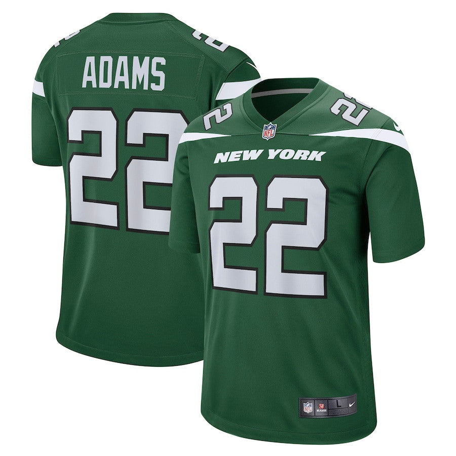 Tony Adams 22 New York Jets Game Player Jersey – Gotham Green JS9444