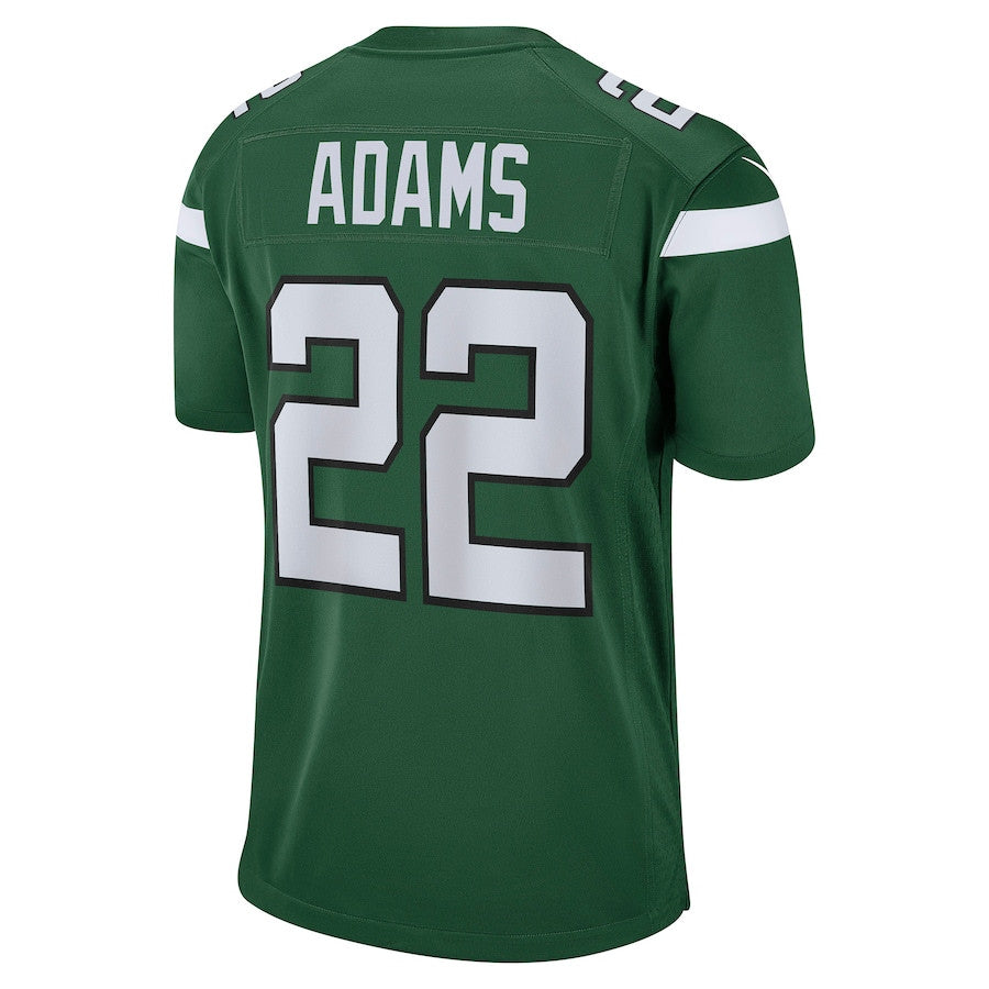 Tony Adams 22 New York Jets Game Player Jersey – Gotham Green JS9444