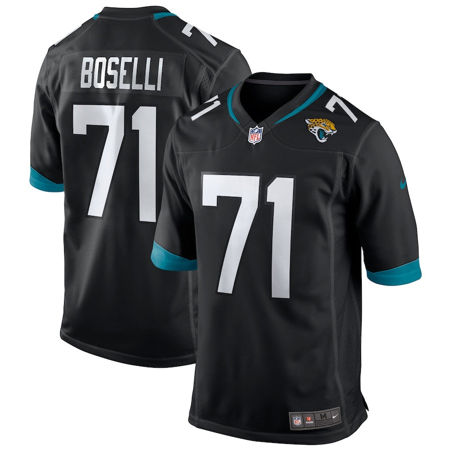 Tony Boselli 71 Jacksonville Jaguars Game Retired Jersey – Black JS3299