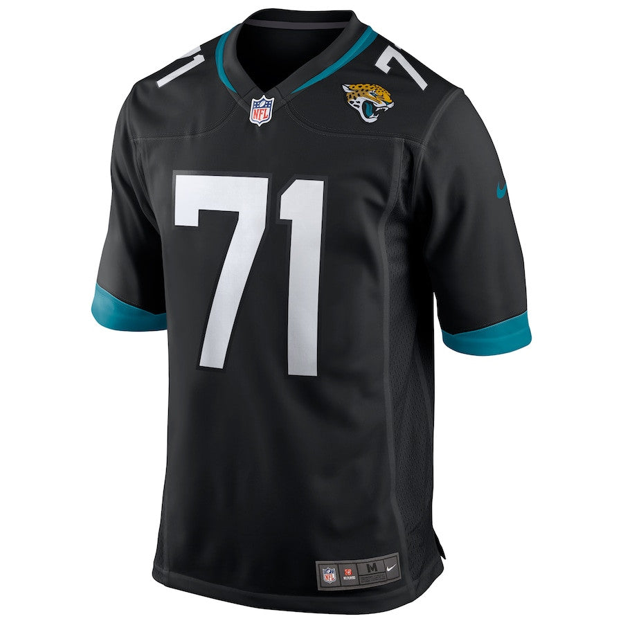 Tony Boselli 71 Jacksonville Jaguars Game Retired Jersey – Black JS3299