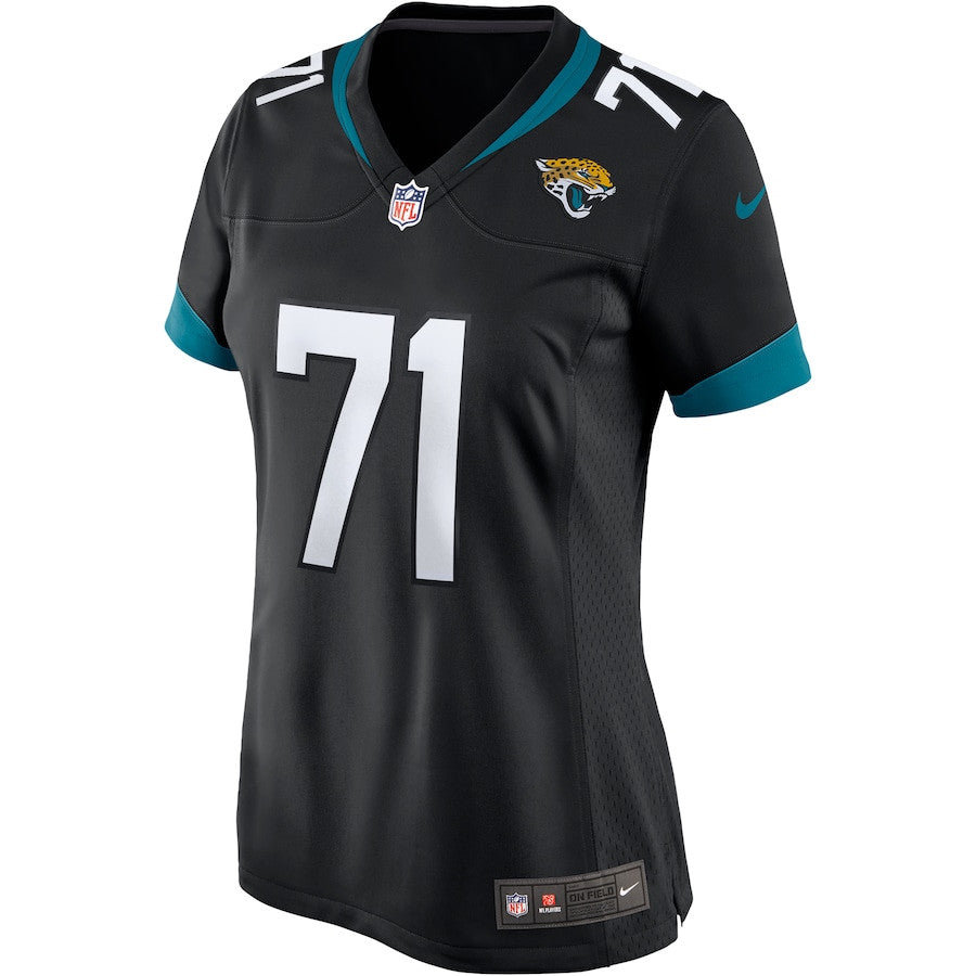 Tony Boselli 71 Jacksonville Jaguars Game Retired Jersey – Black JS5807