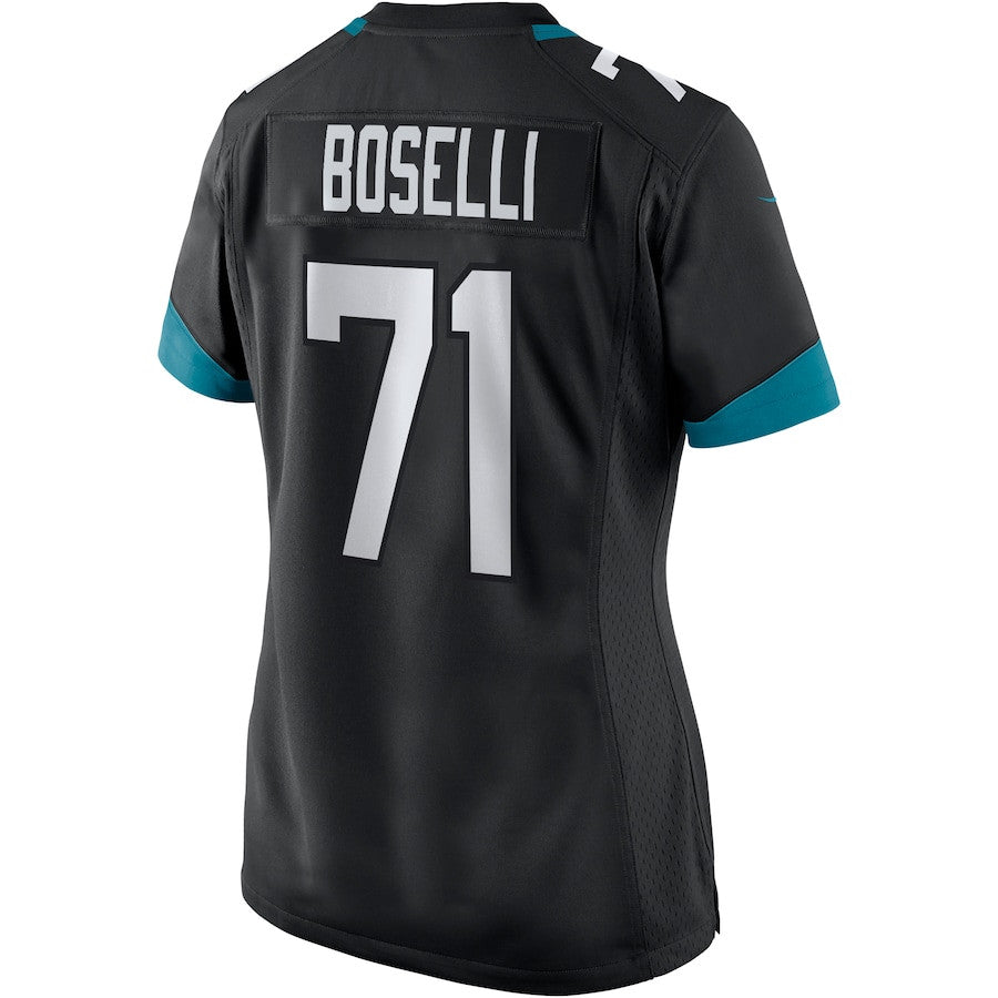 Tony Boselli 71 Jacksonville Jaguars Game Retired Jersey – Black JS5807