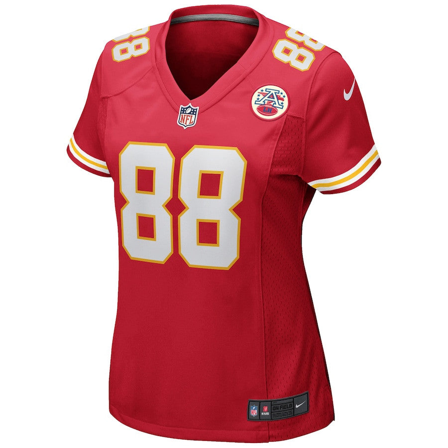 Tony Gonzalez 88 Kansas City Chiefs Game Retired Jersey – Red JS9397