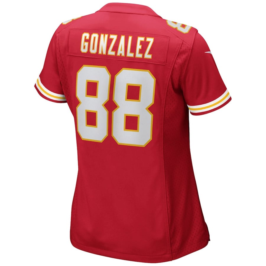 Tony Gonzalez 88 Kansas City Chiefs Game Retired Jersey – Red JS9397