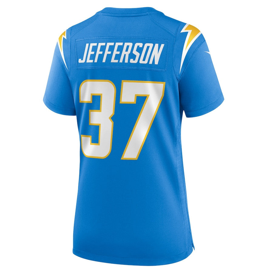 Tony Jefferson 37 Los Angeles Chargers Game Jersey – Powder Blue JS3268