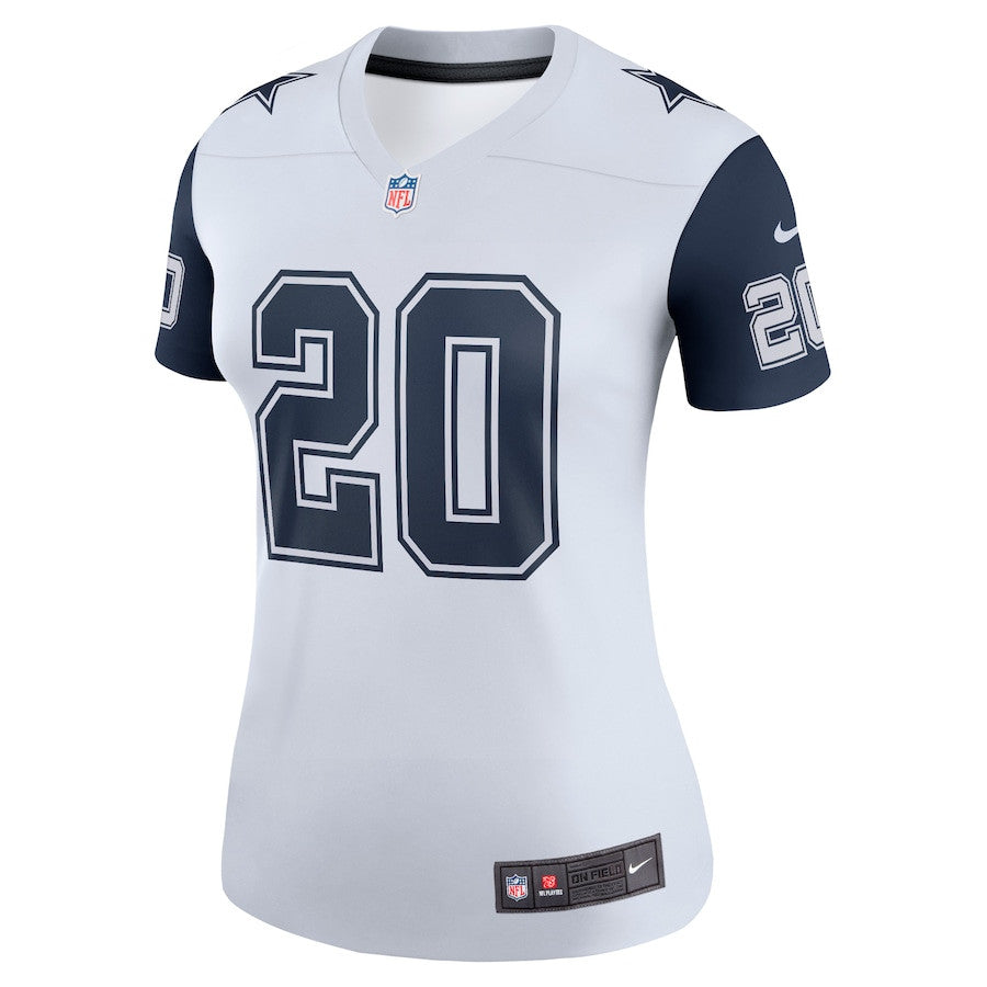 Tony Pollard 20 Dallas Cowboys Alternate Legend Jersey – White JS7720