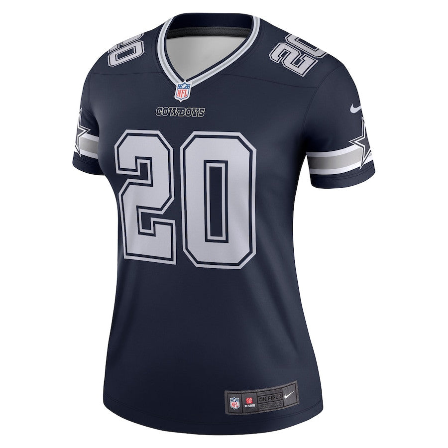 Tony Pollard 20 Dallas Cowboys Legend Jersey – Navy JS1349