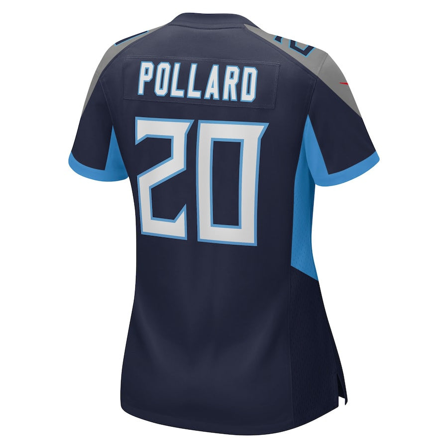 Tony Pollard 20 Tennessee Titans Game Jersey – Navy JS7819