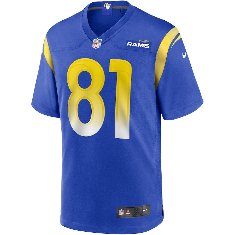 Torry Holt 81 Los Angeles Rams Game Retired Jersey – Royal JS6156