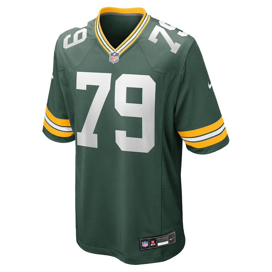 Travis Glover 79 Green Bay Packers Game Jersey – Green JS8781