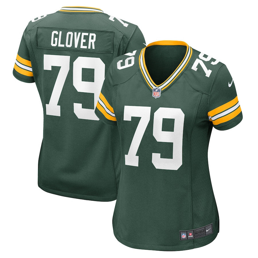 Travis Glover 79 Green Bay Packers Game Jersey – Green JS2249