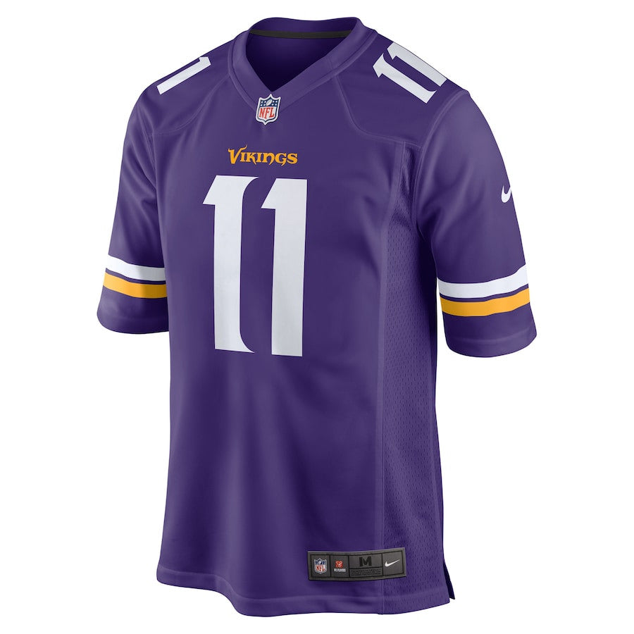 Trent Sherfield Sr. 11 Minnesota Vikings Game Jersey – Purple JS5951