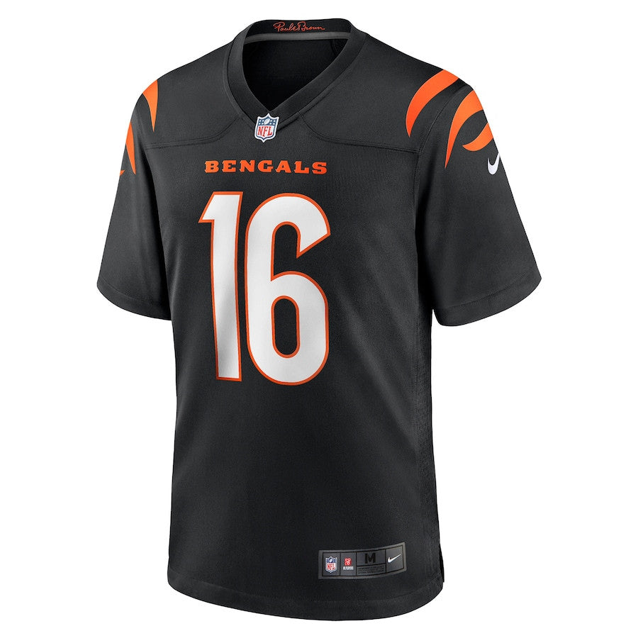 Trenton Irwin 16 Cincinnati Bengals Game Jersey – Black JS1159