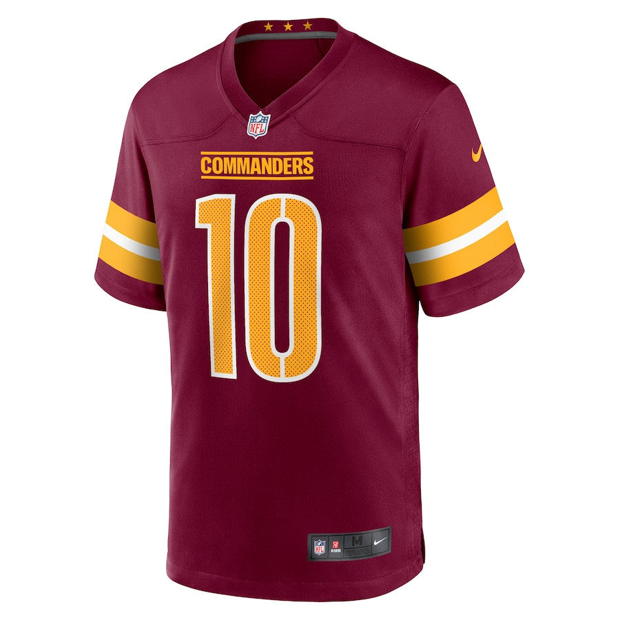 Tress Way 10 Washington Commanders Game Jersey – Burgundy JS9150