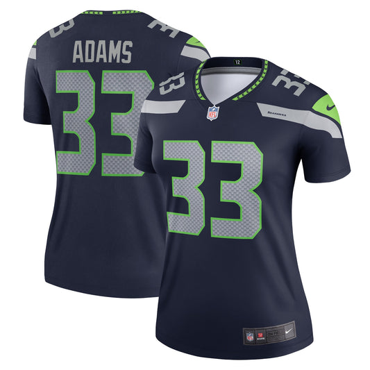 Seattle Seahawksamal Adams Navy Legend Player Performance Top JS3201 Jersey