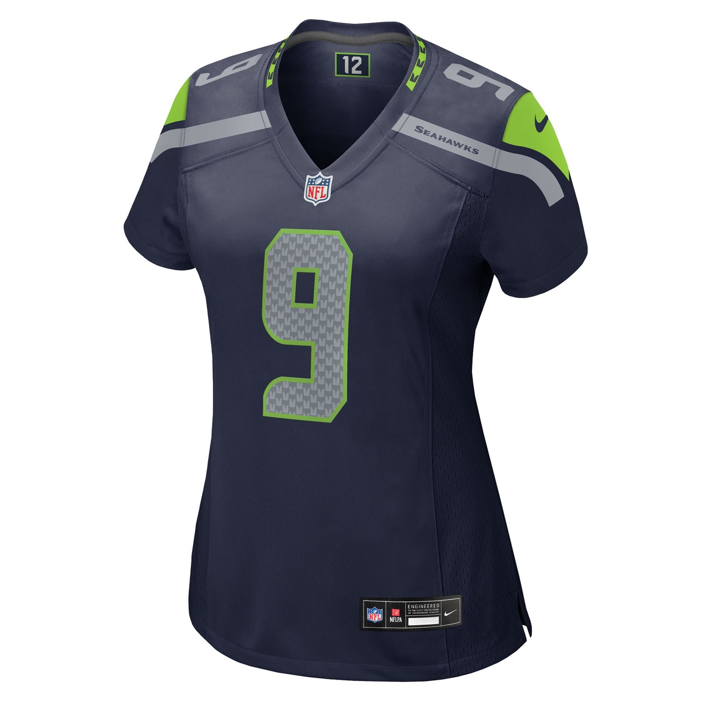 Seattle Seahawks Kenneth Walker III College Navy Team Game Jersey JS5410