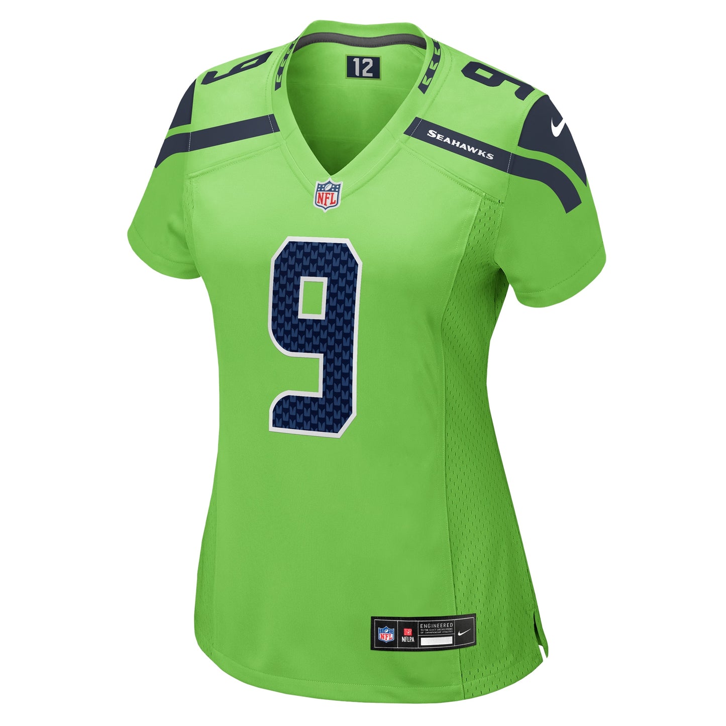 Seattle Seahawks Kenneth Walker III Neon Green Game Jersey JS7706