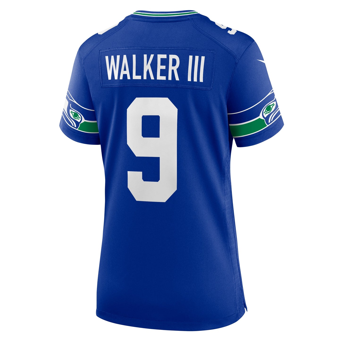 Seattle Seahawks Kenneth Walker III Royal Player Jersey JS1621