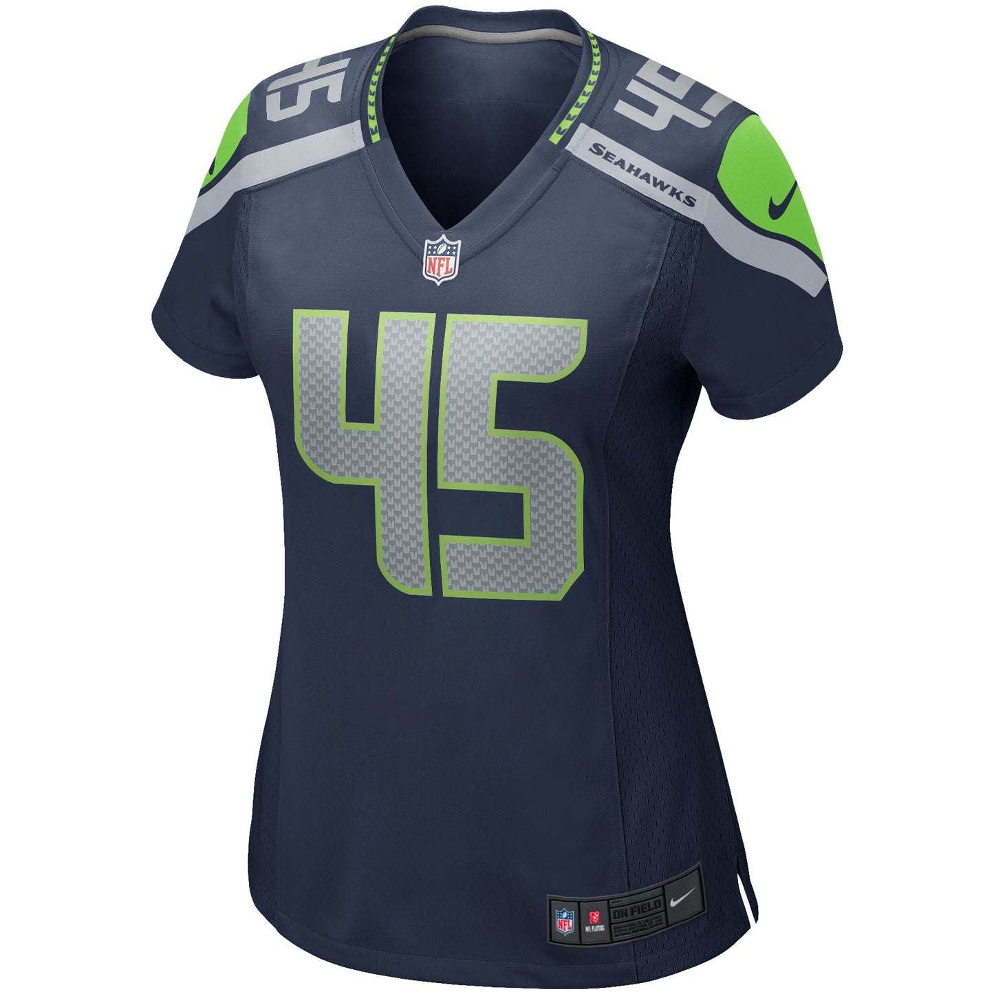 Seattle Seahawks Kenny Easley College Navy Game Retired Player Jersey JS3615