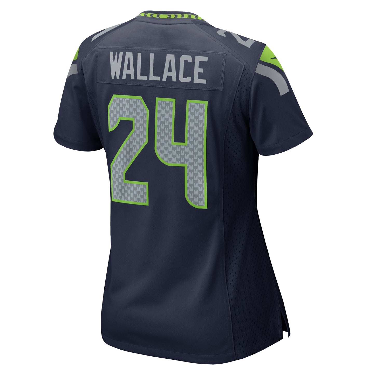 Seattle Seahawks K'Von Wallace College Navy Game Jersey JS5409