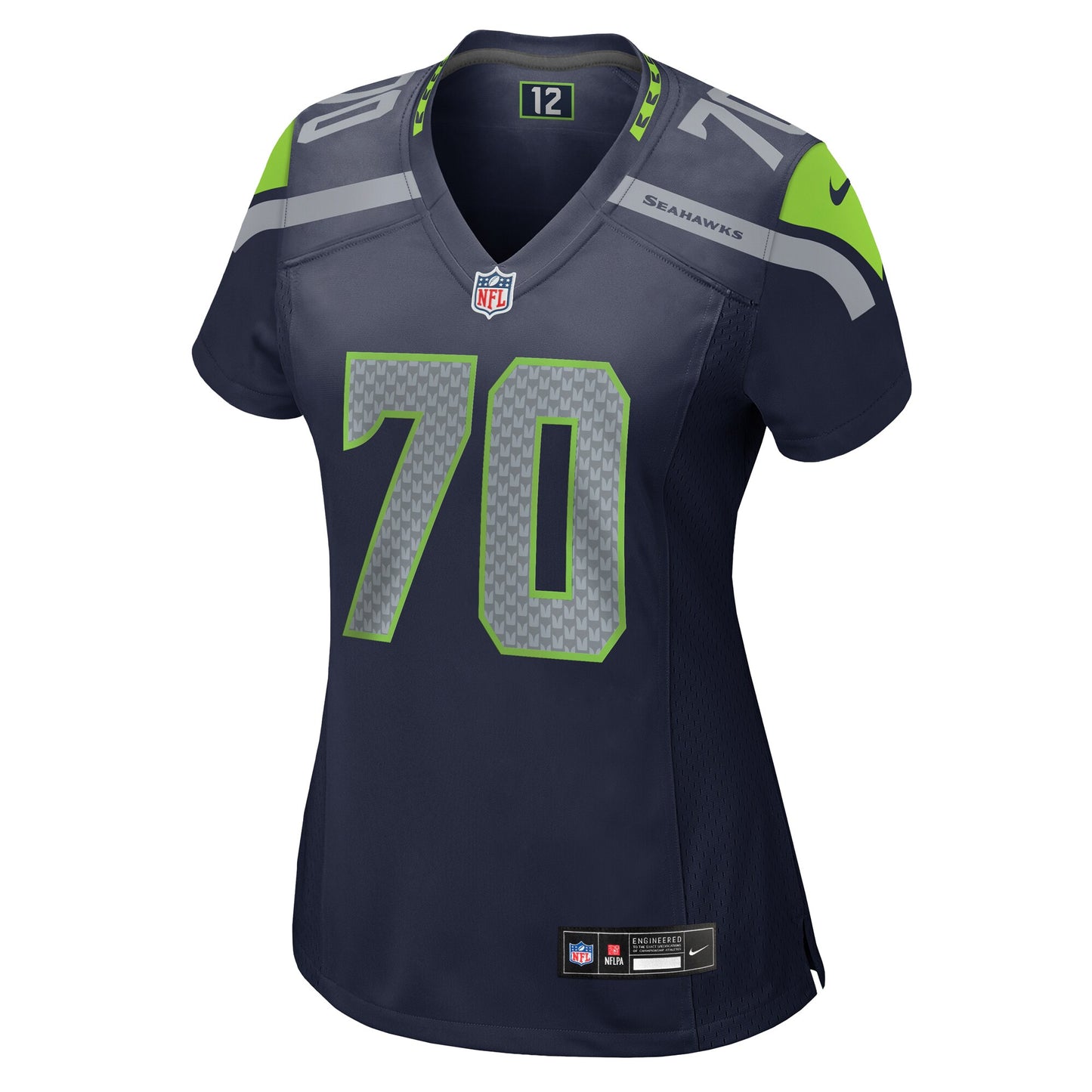 Seattle Seahawks Laken Tomlinson College Navy Game Jersey JS4140