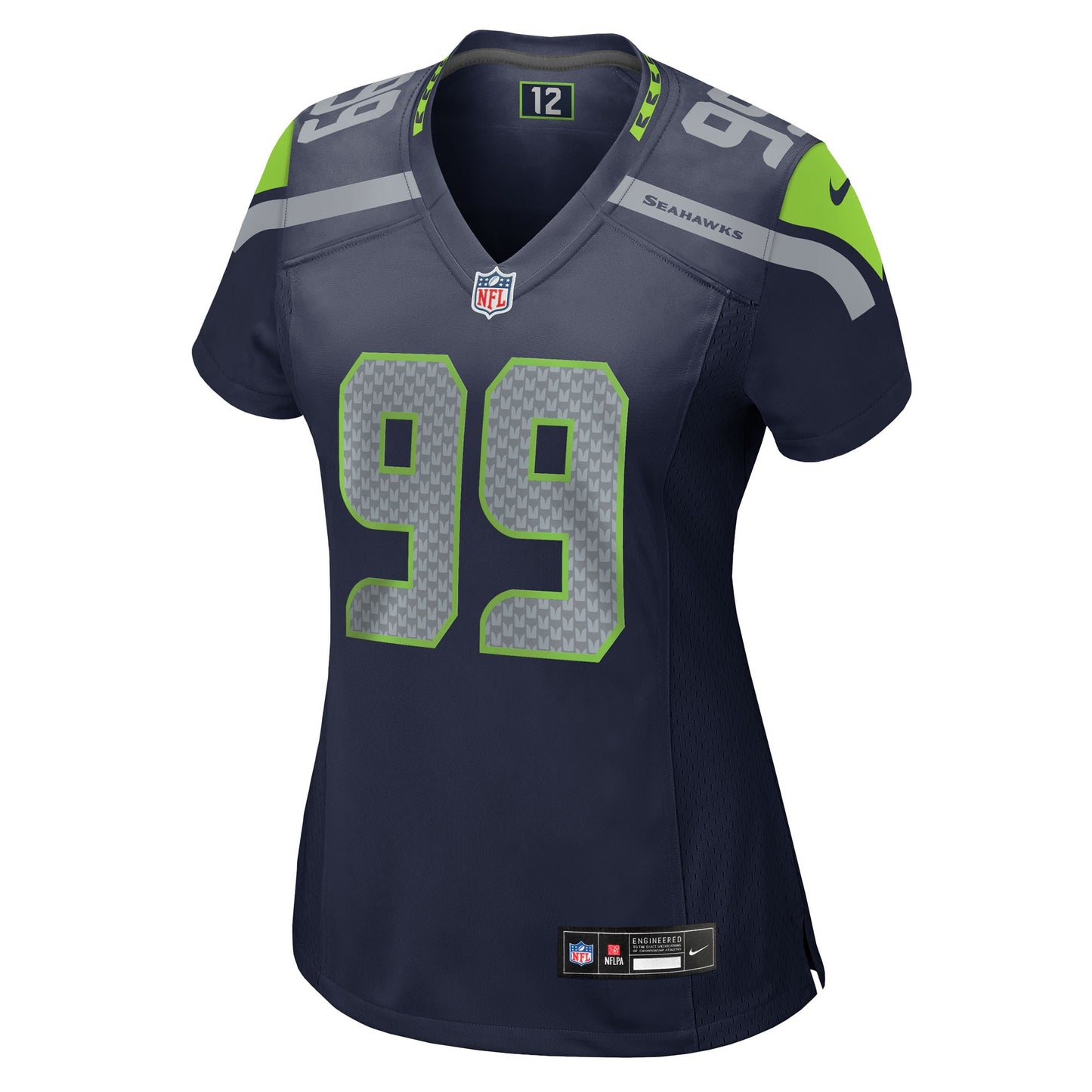 Seattle Seahawks Leonard Williams College Navy Team Game Jersey JS7328