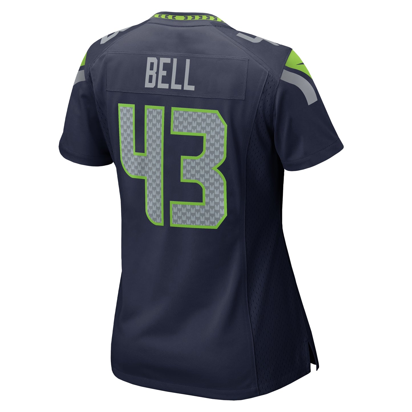 Seattle Seahawks Levi Bell College Navy Team Game Jersey JS1238