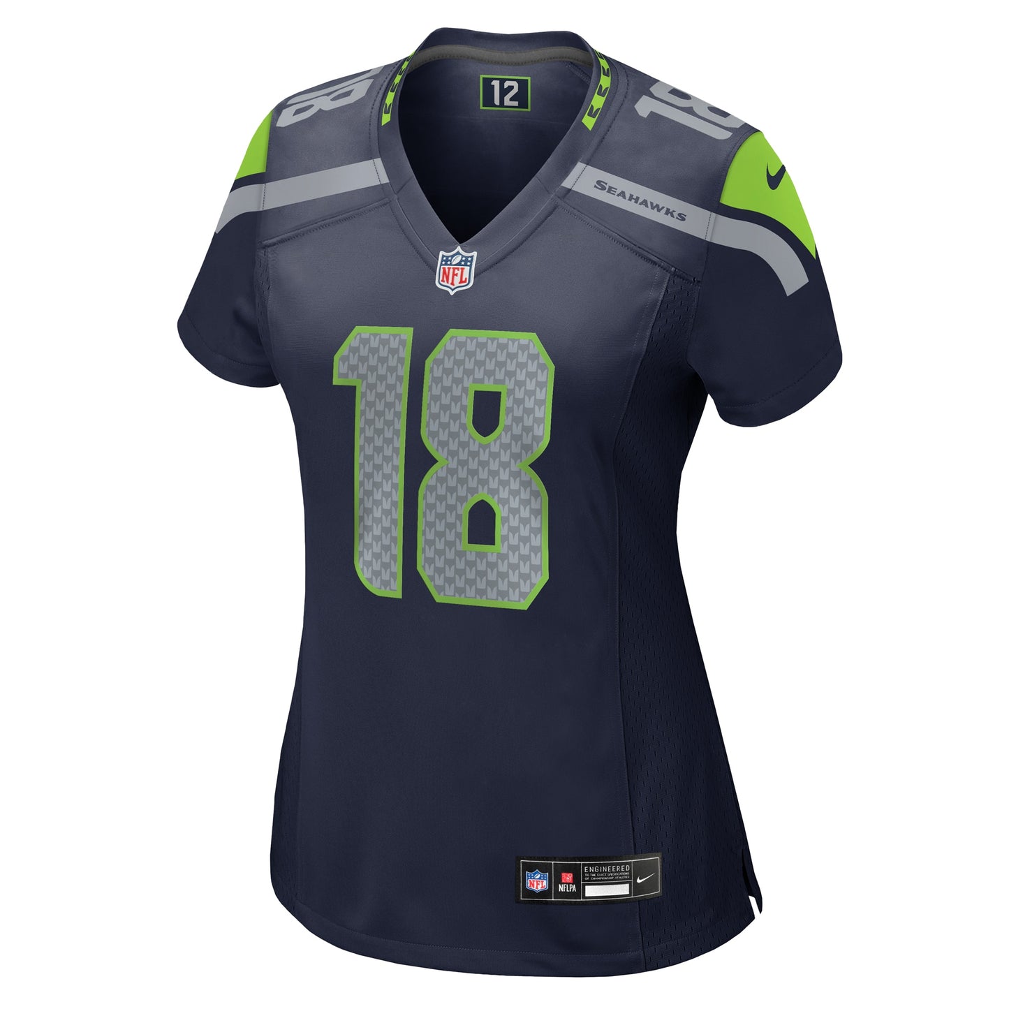 Seattle Seahawks Marcus Simms College Navy Game Jersey JS1329