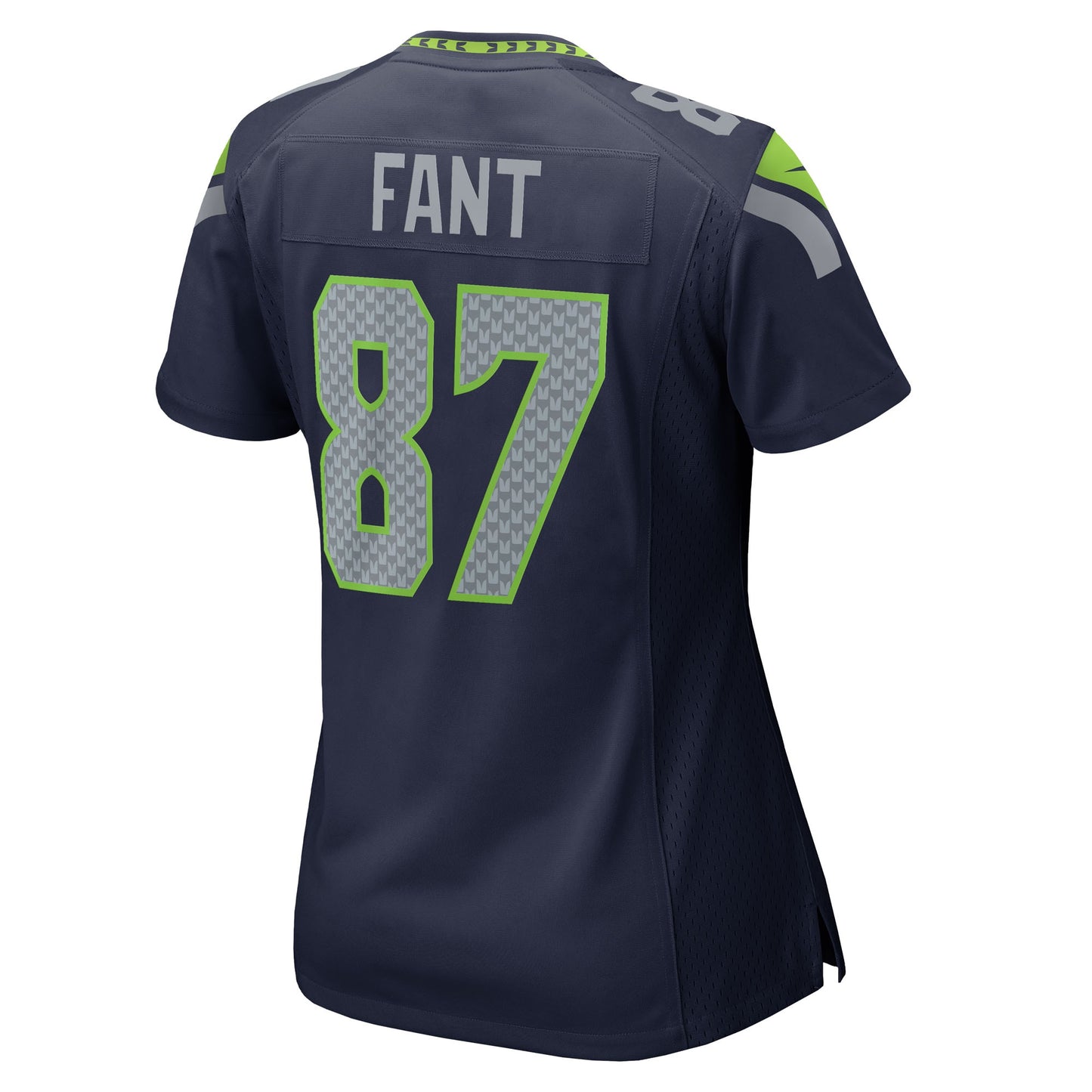 Seattle Seahawks Noah Fant College Navy Team Game Jersey JS8215