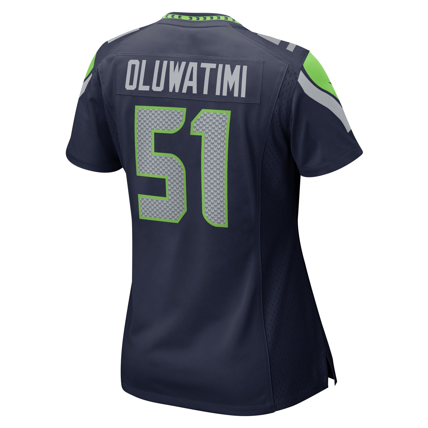 Seattle Seahawks Olusegun Oluwatimi College Navy Game Jersey JS7692