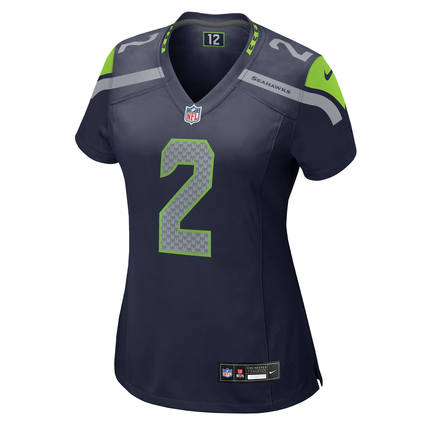 Seattle Seahawks Rayshawn Jenkins College Navy Game Jersey JS5310