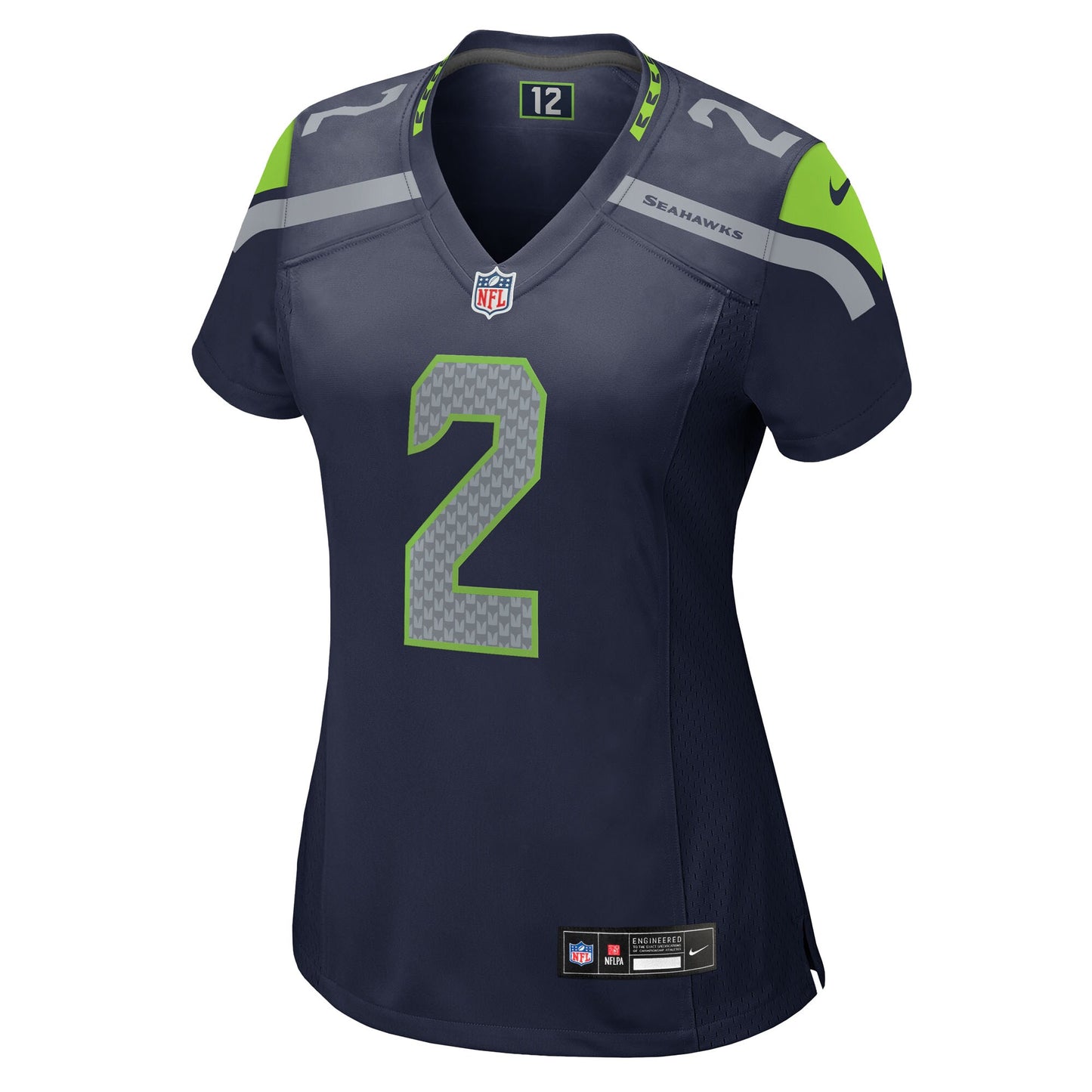 Seattle Seahawks Rayshawn Jenkins College Navy Team Game Jersey JS7423
