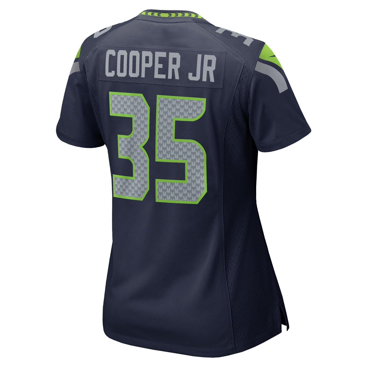 Seattle Seahawks Ryan Cooper Jr. College Navy Team Game Jersey JS6282