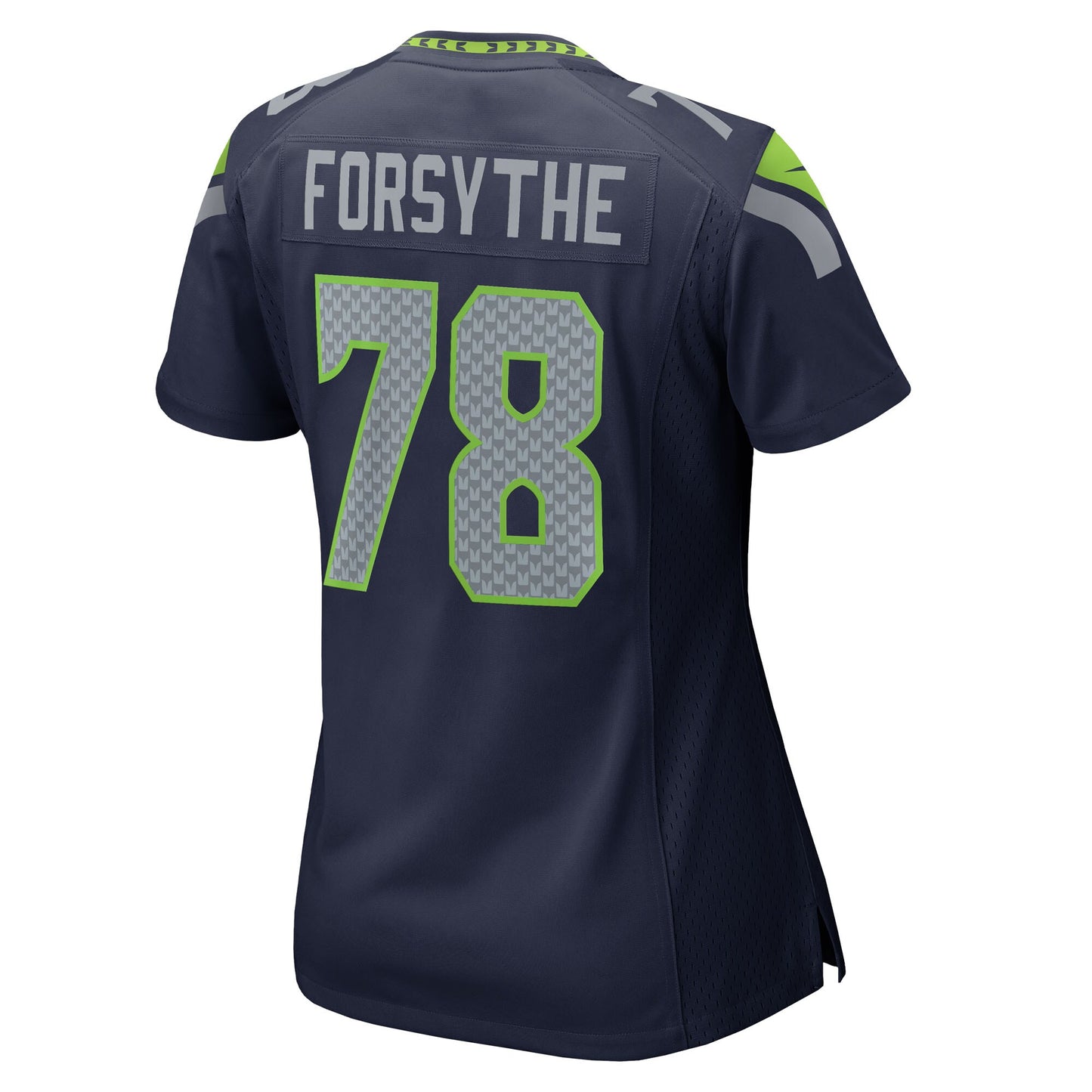 Seattle Seahawks Stone Forsythe College Navy Team Game Jersey JS1664